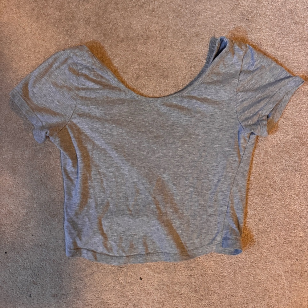 Brandy Melville Heather Gray Tee